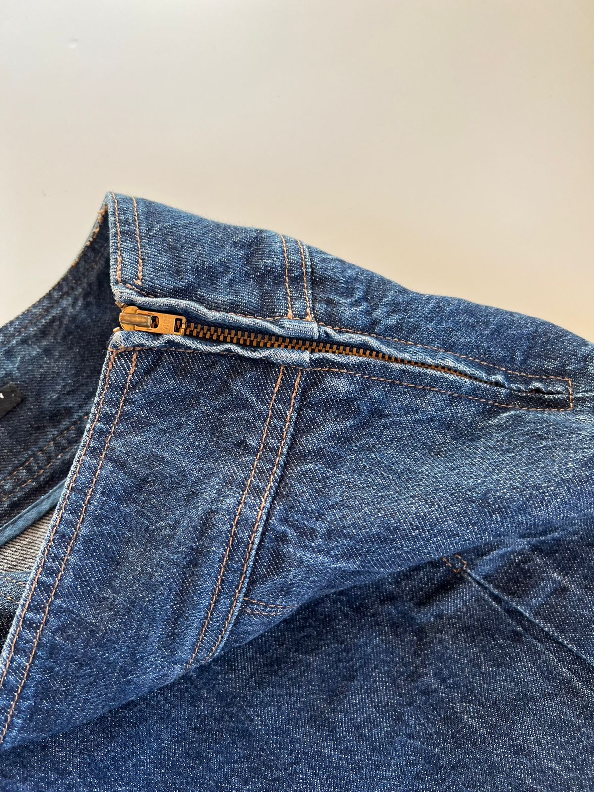 Sisley denim mini skirt