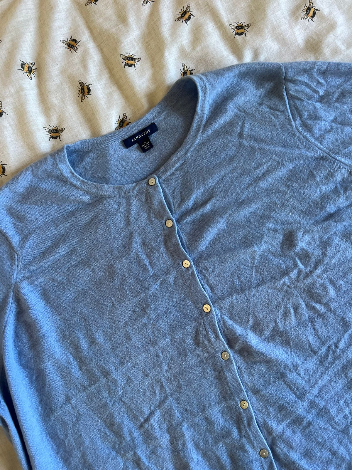 Grandma button up wool cardigan