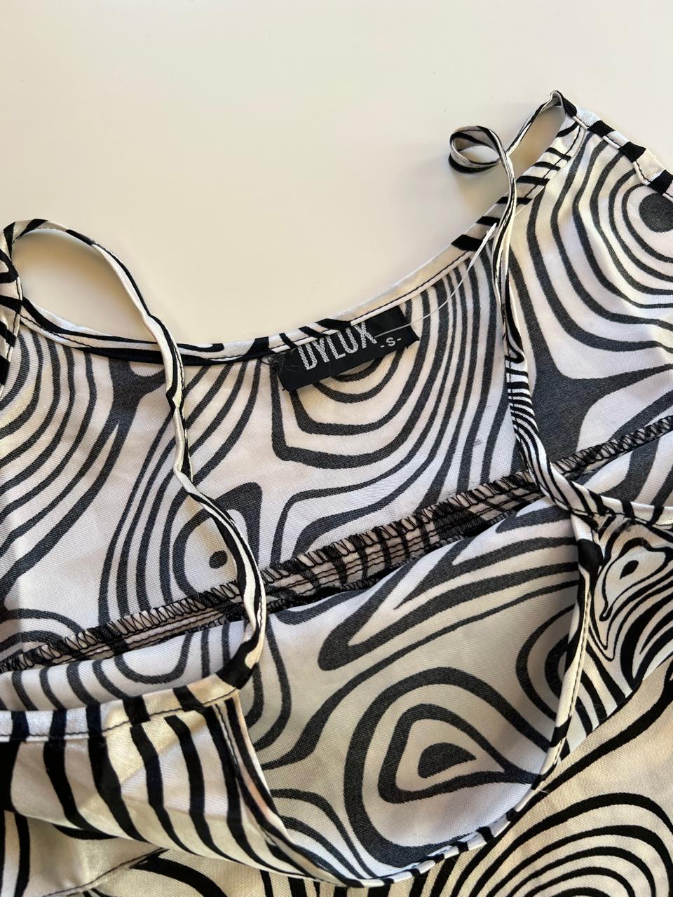 90s graphic satin maxi dress