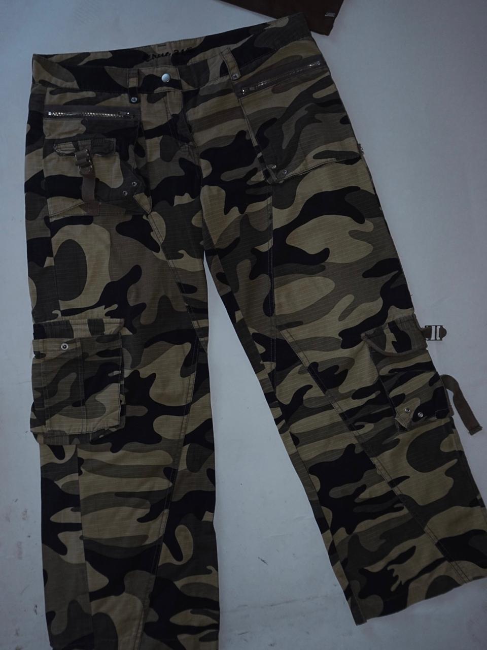 Camo cargo pants