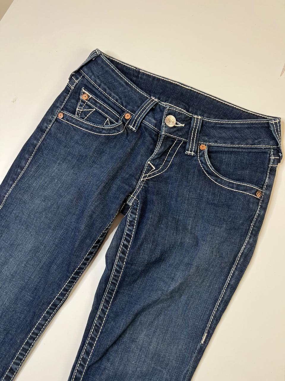 True Religion y2k low waist slim jeans