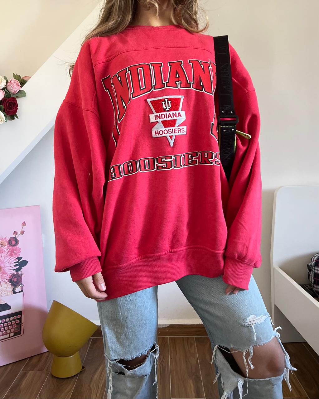 Vintage Indiana red sweater