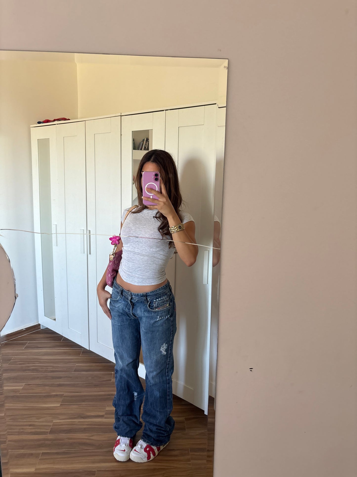 Diesel mid waist jeans