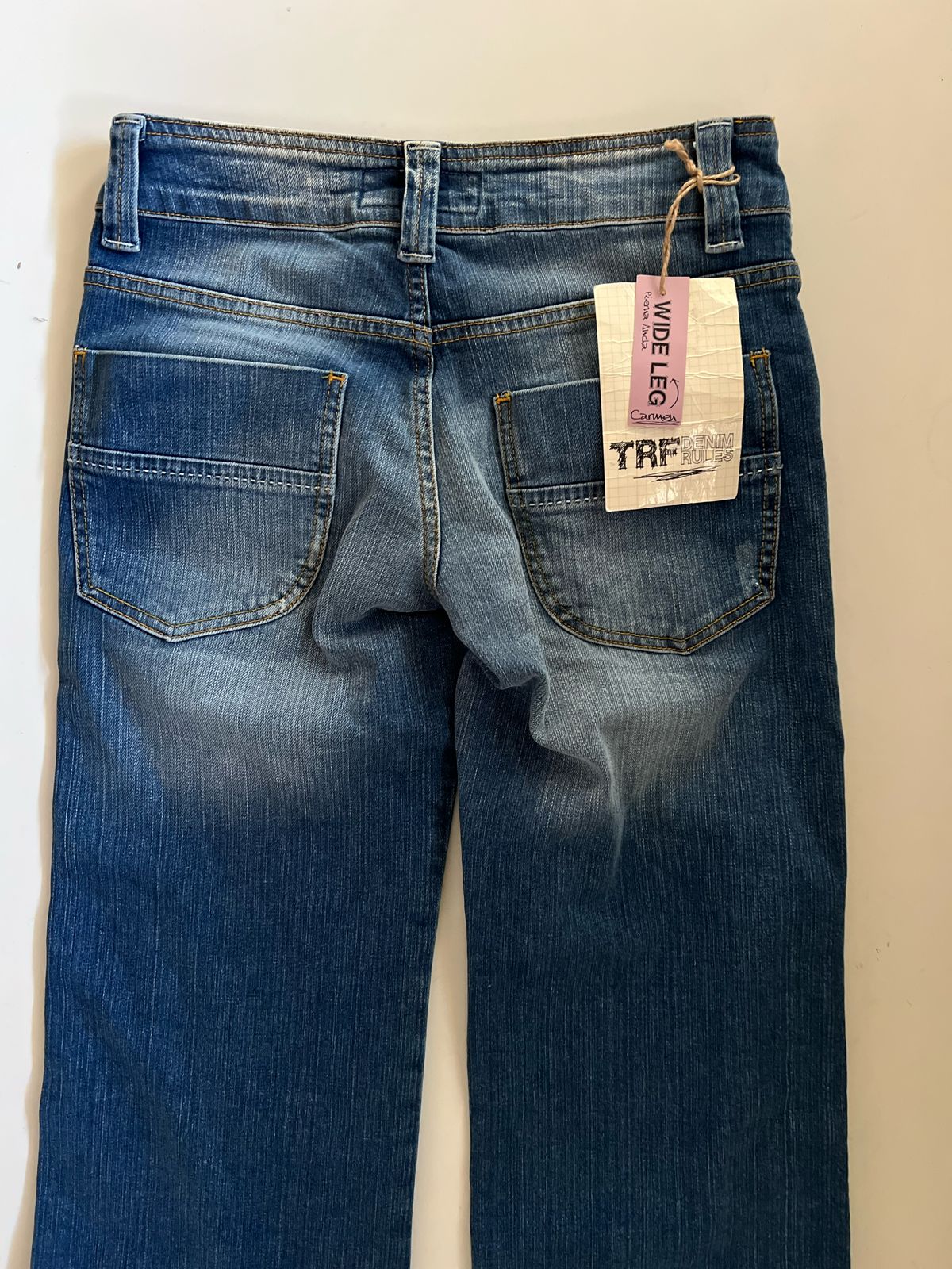 Zara low waist wide baggy jeans