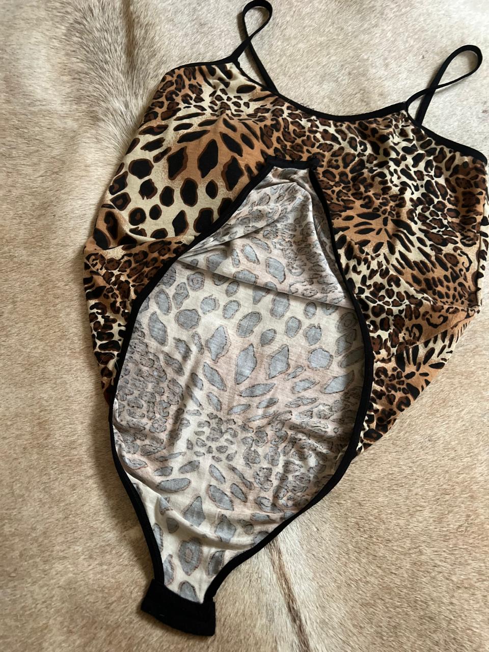 Leopard bodysuit