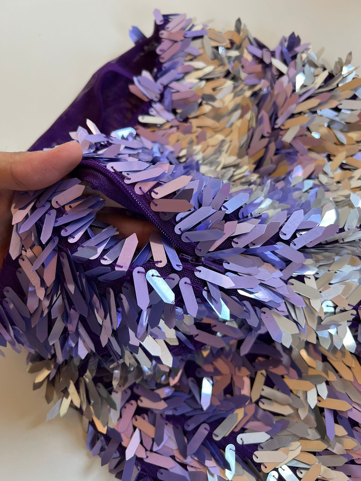 ASOS x Christian Cowan mini embellished skirt