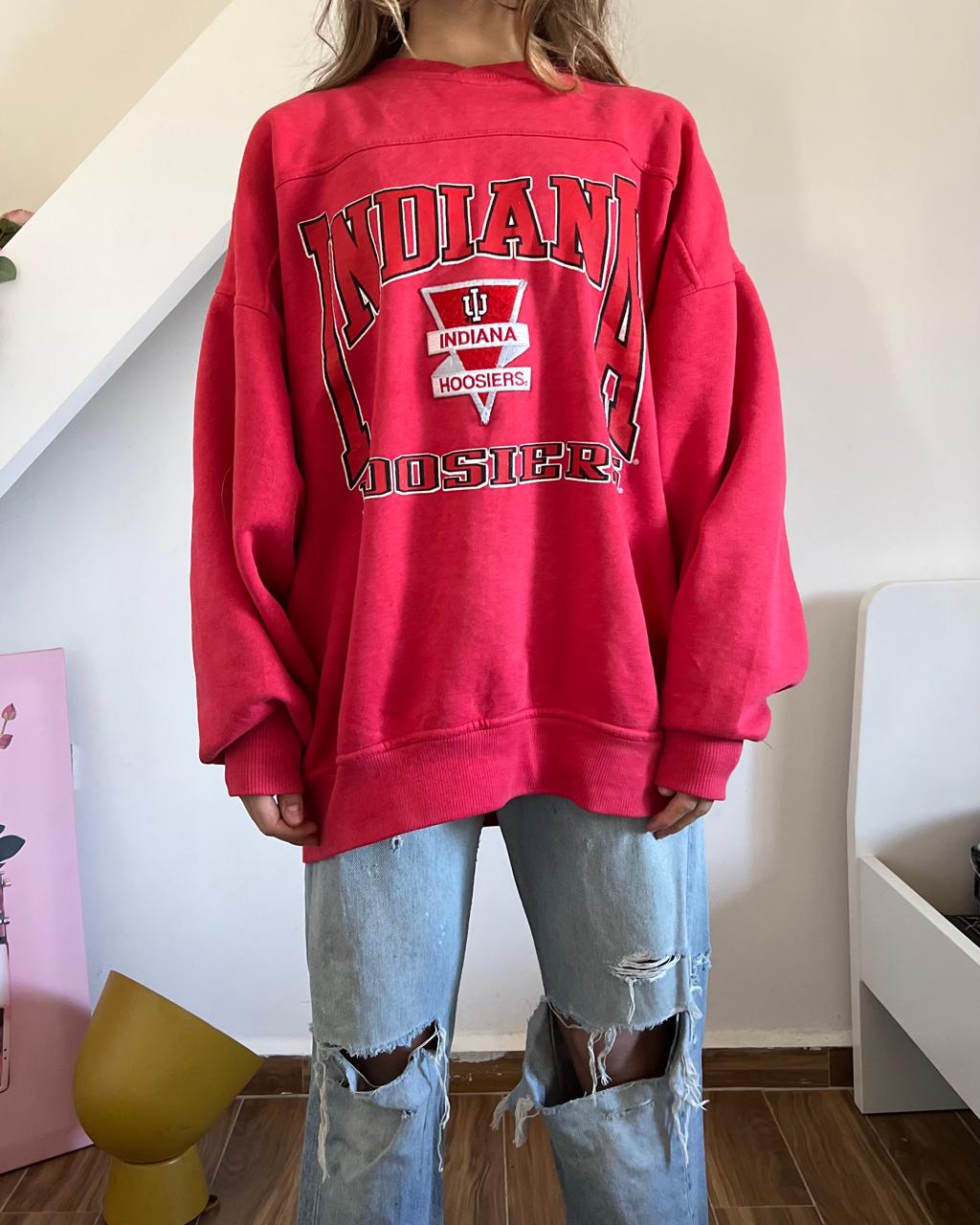 Vintage Indiana red sweater
