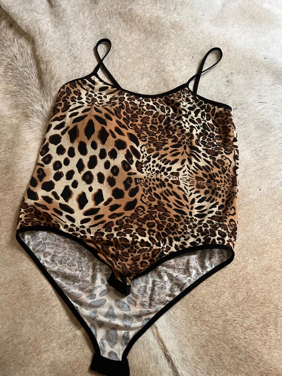Leopard bodysuit
