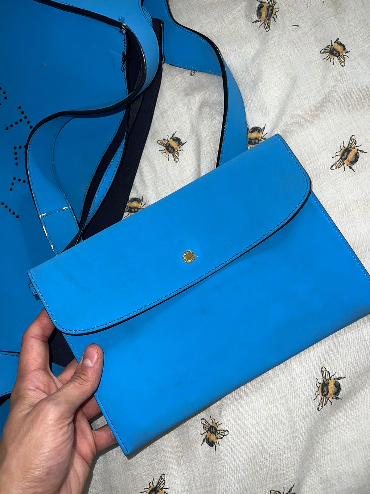 Stella Mccartney vegan leather big tote bag