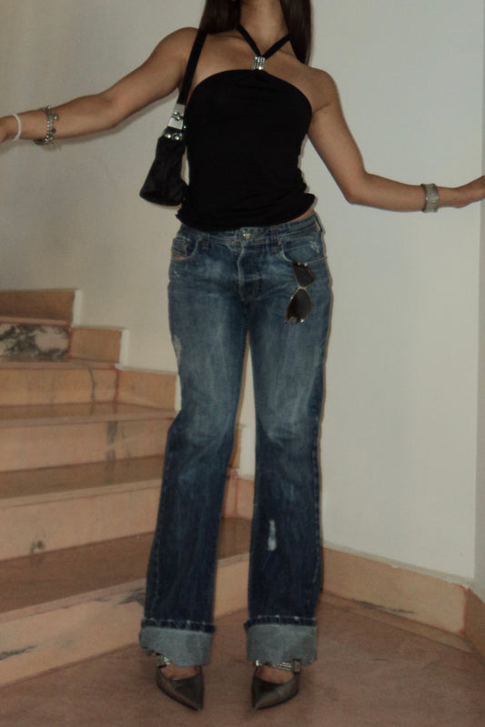 Diesel Mid Waist Vintage Jeans