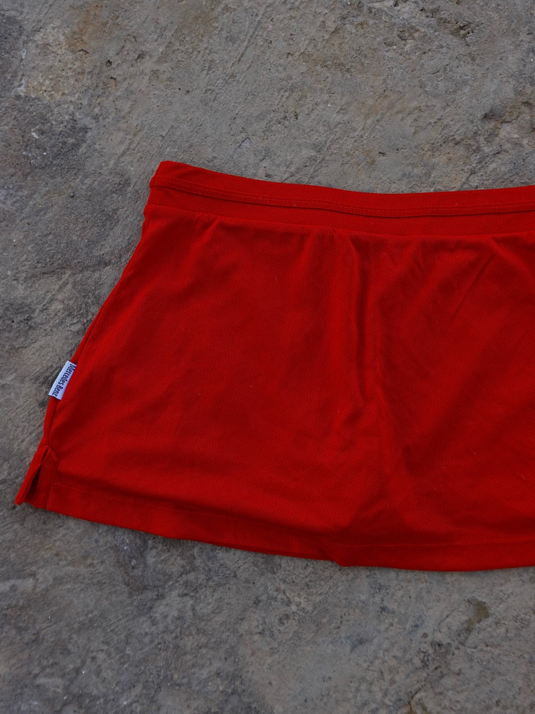 Mercedes Benz mini red skort