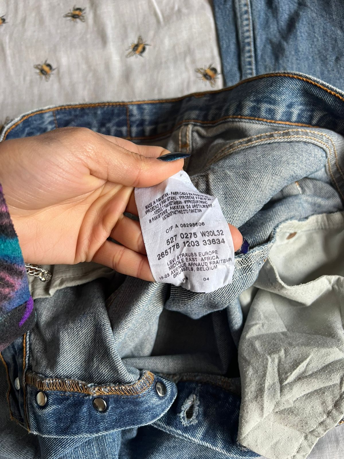 Levis high waist baggy jeans