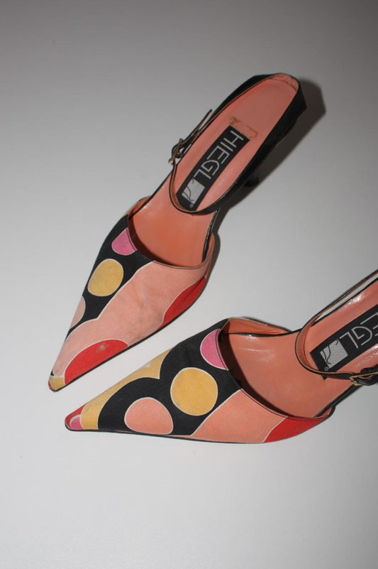 90s Pointy heels