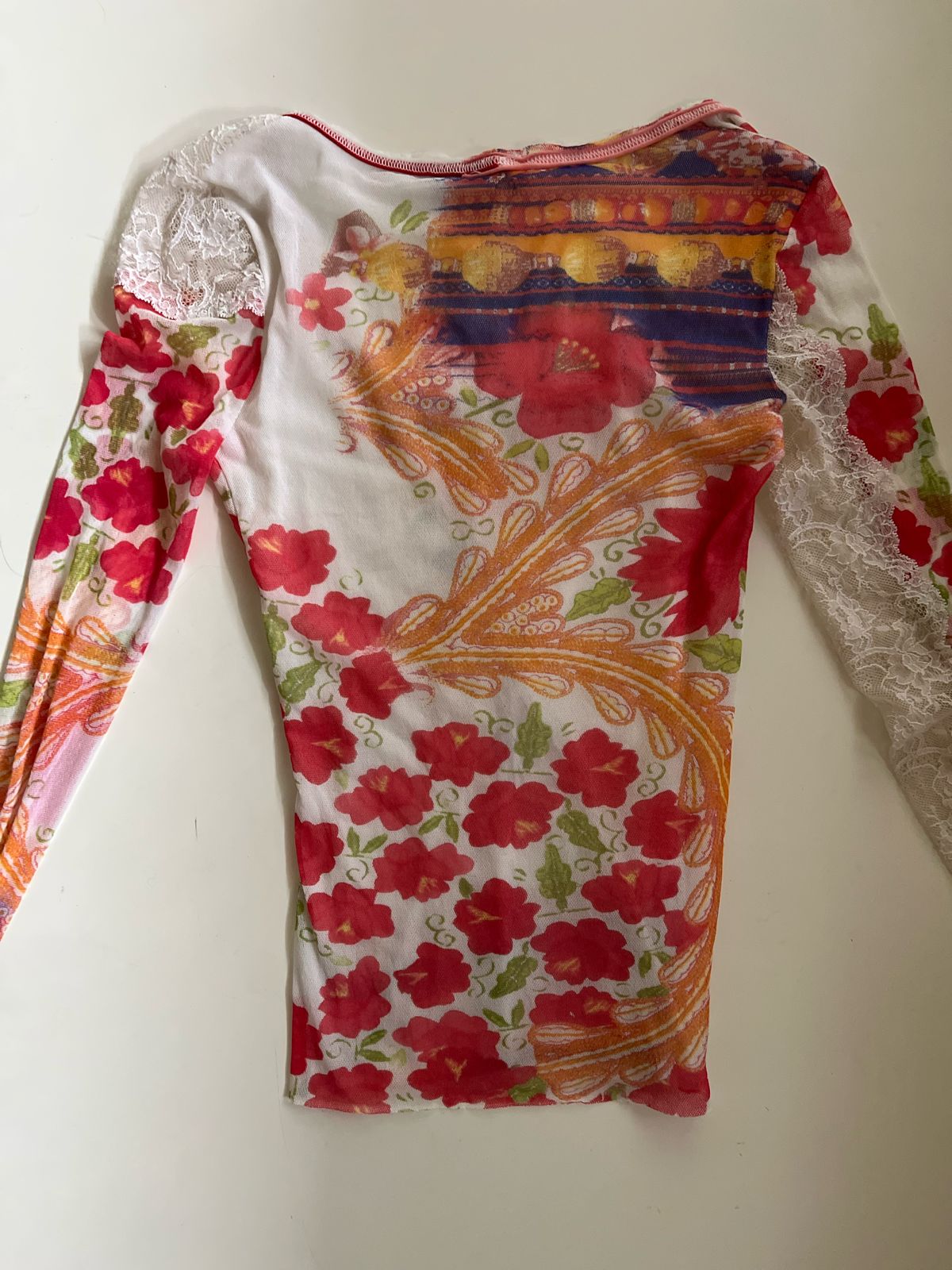 Vintage Huevo Blanco long sleeves top