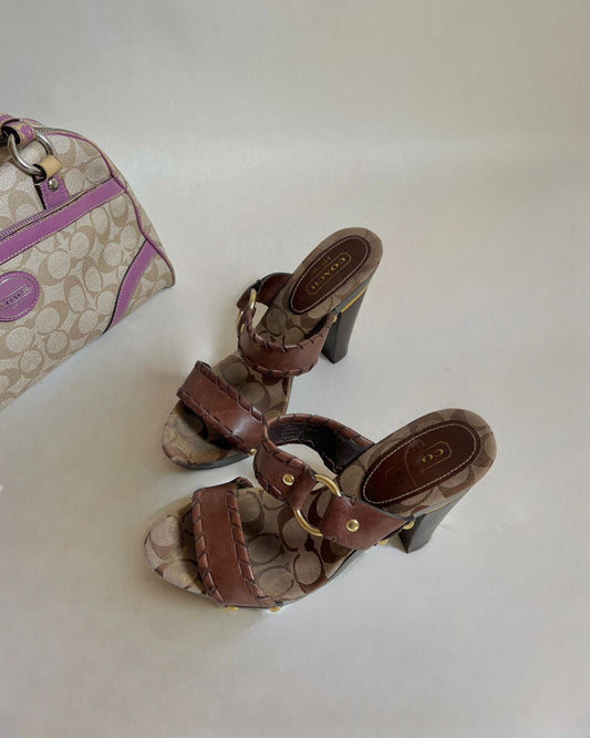 Coach vintage heels