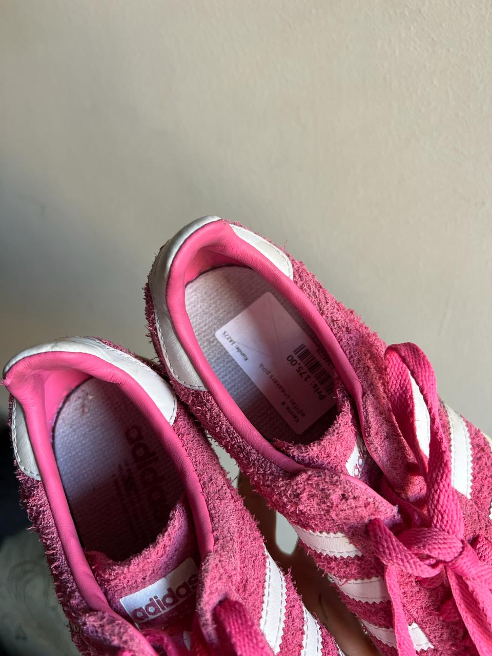 Pink Adidas campus 00s shoes