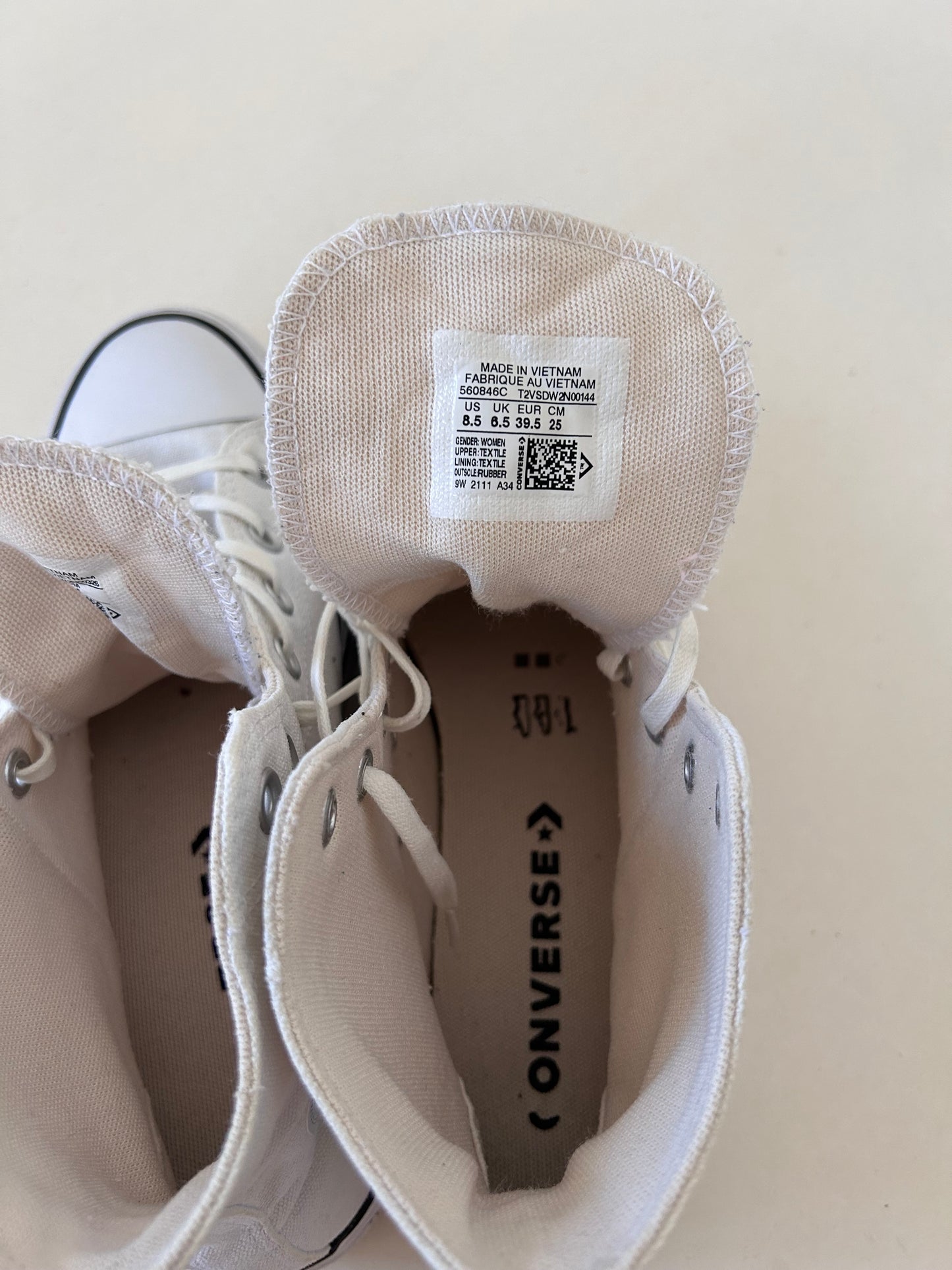 Converse Taylor all star lift high shoes