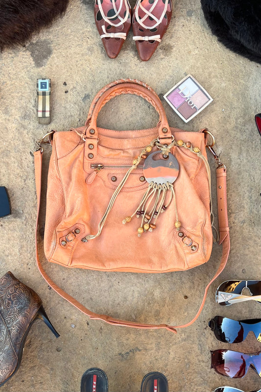 Balenciaga leather city bag