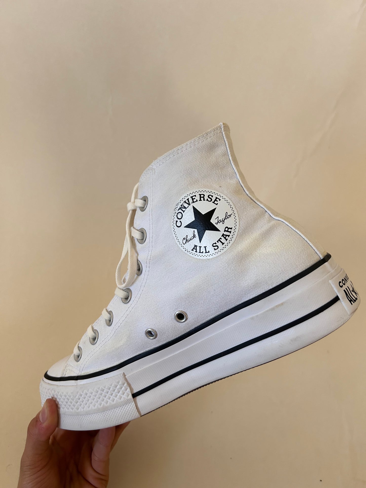 Converse Taylor all star lift high shoes