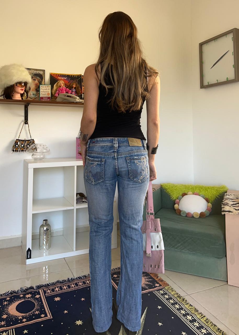 Diesel y2l low waist straight fir jeans