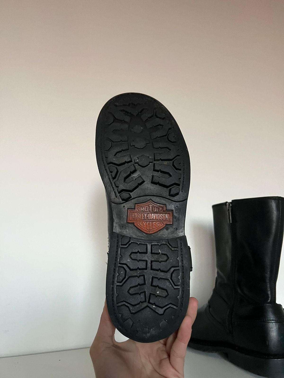 Harley Davidson black boots