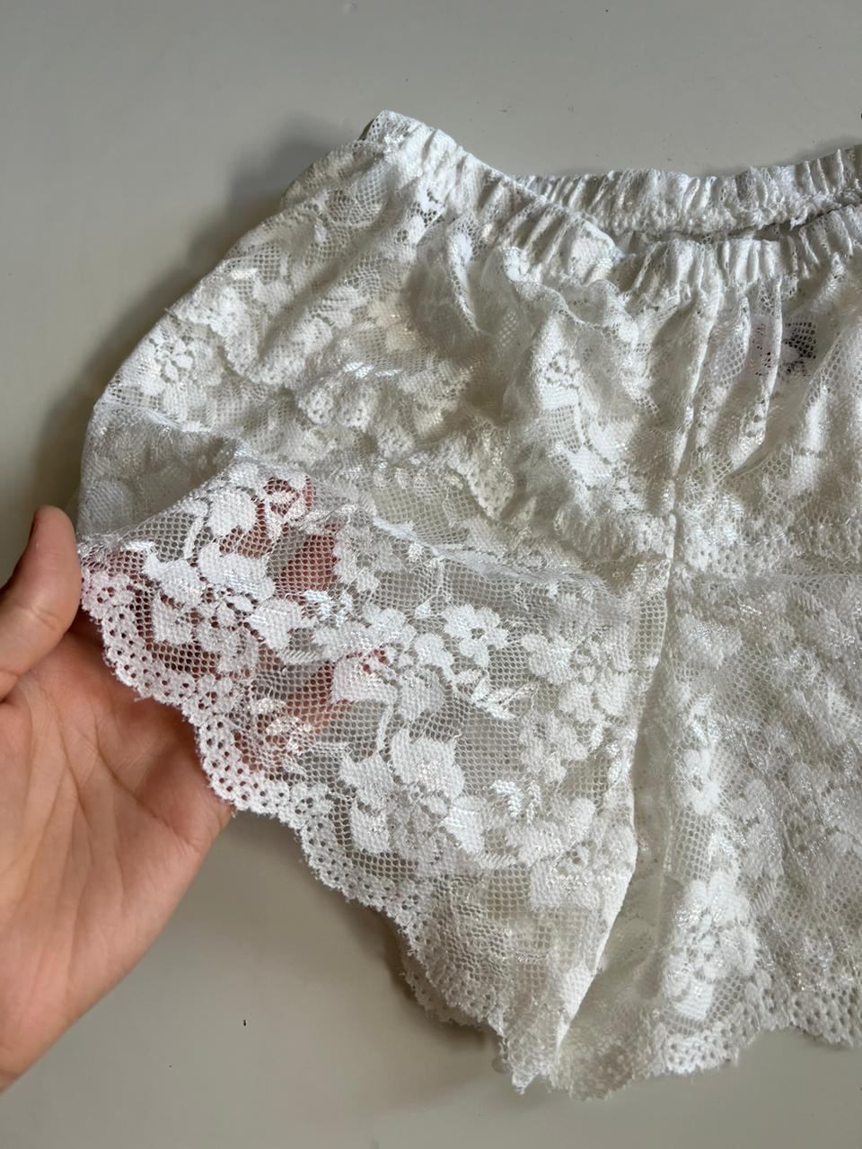 Lace shorts