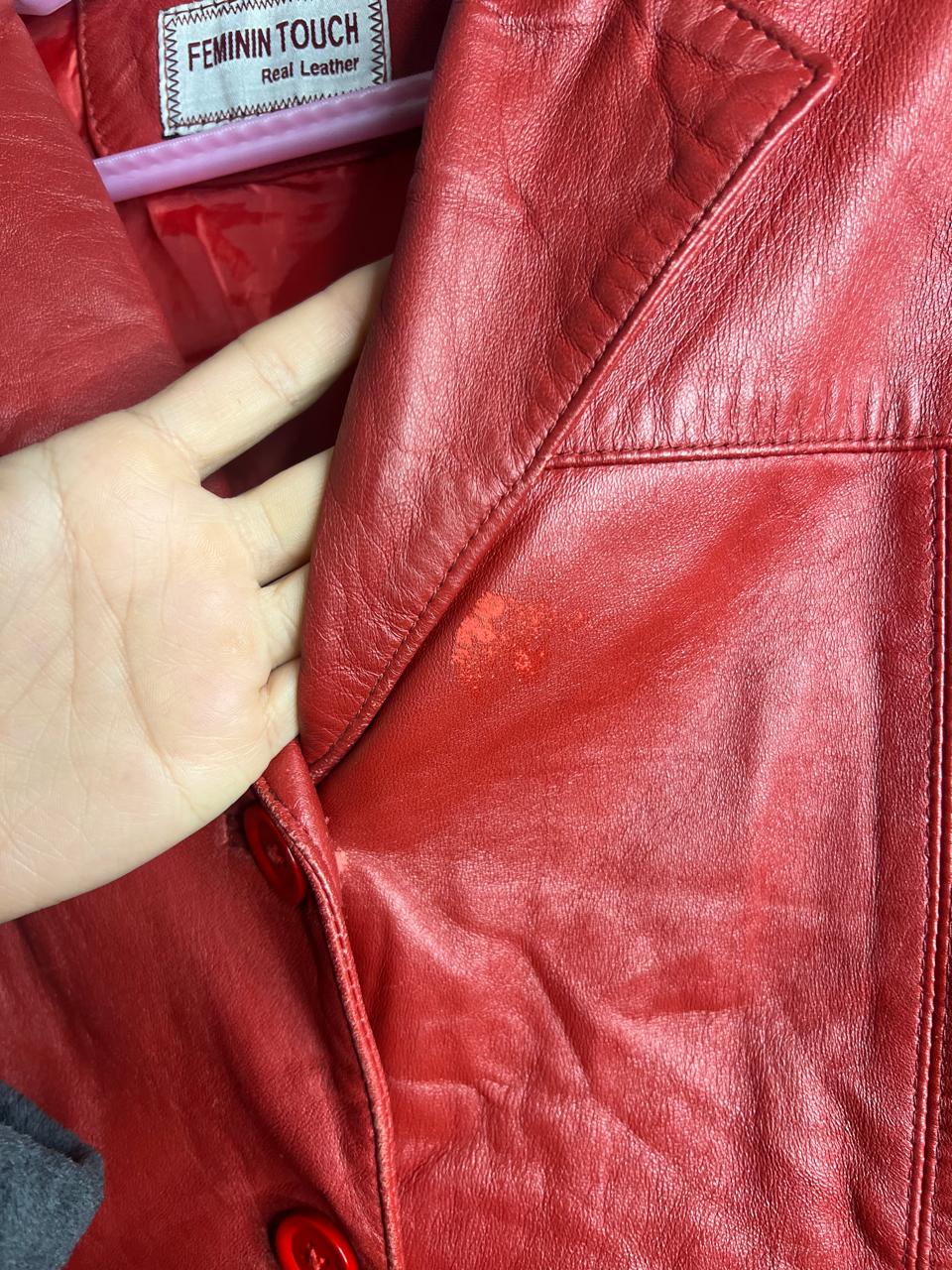 Vintage leather coat