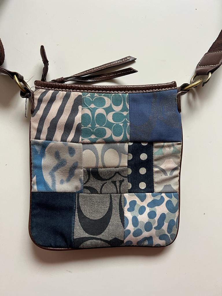 Coach patchwork vintage crossbody bag