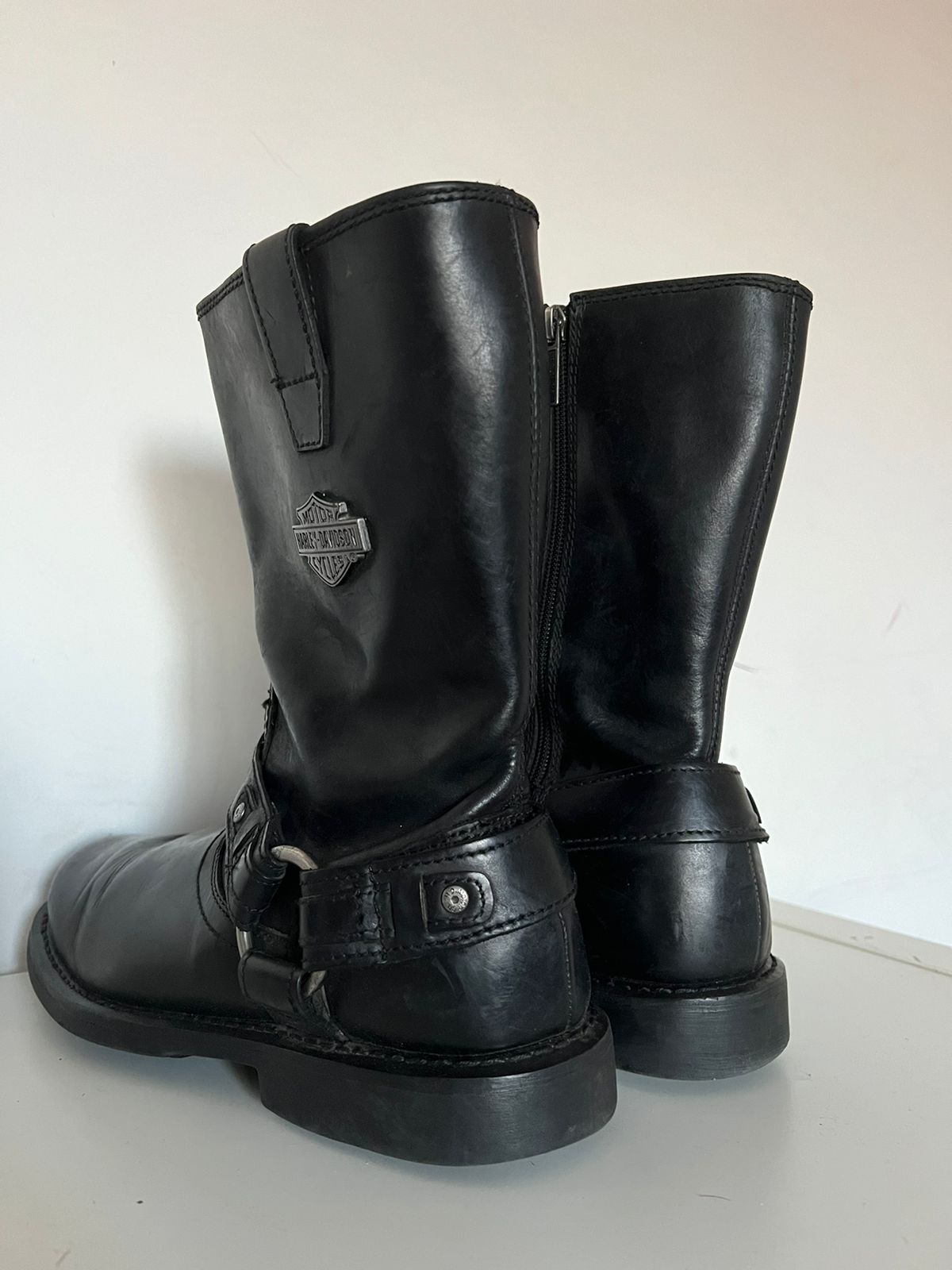 Harley Davidson black boots