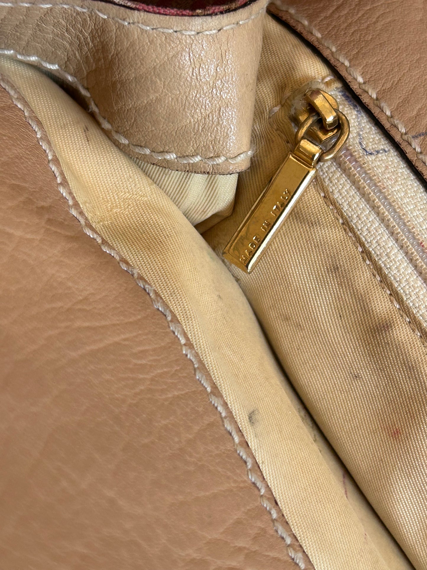 Dolce & Gabbana pink and gold bag