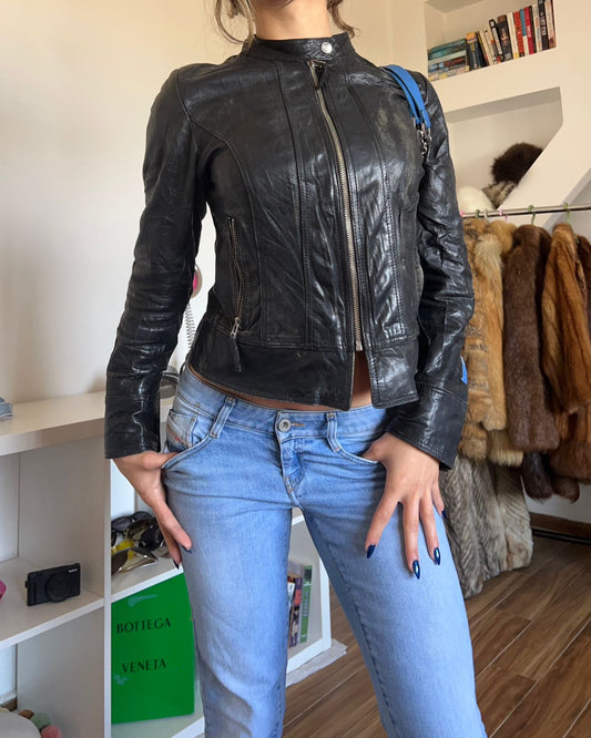 Vintage leather jacket