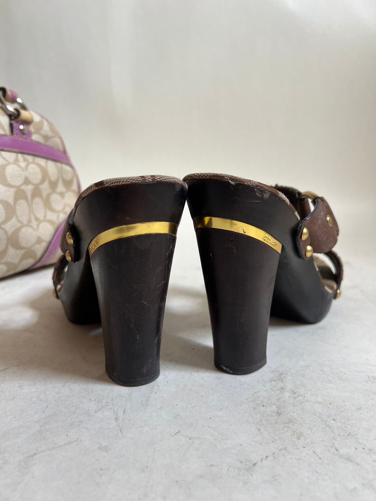 Coach vintage heels