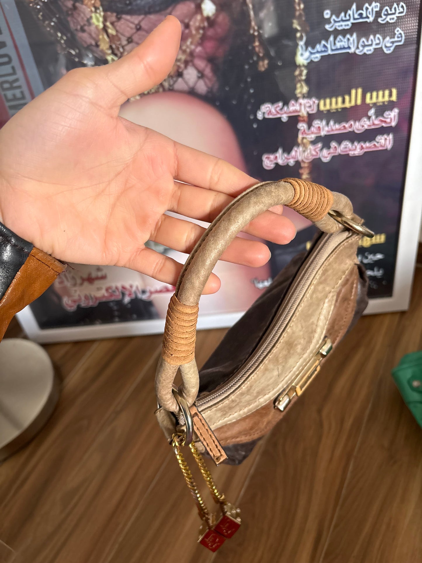 Guess 2000s mini leather bag