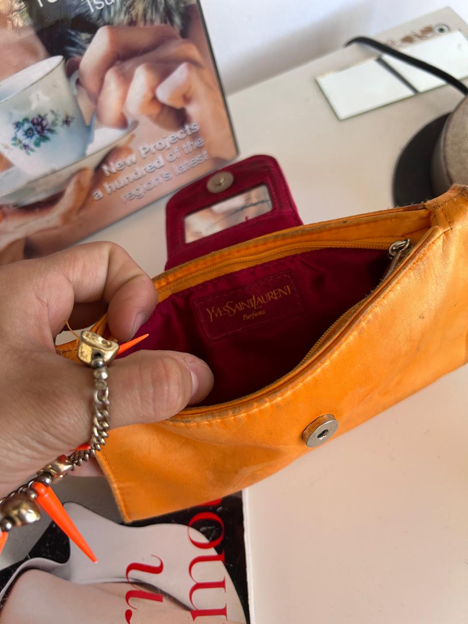 Ysl mini makeup pouch