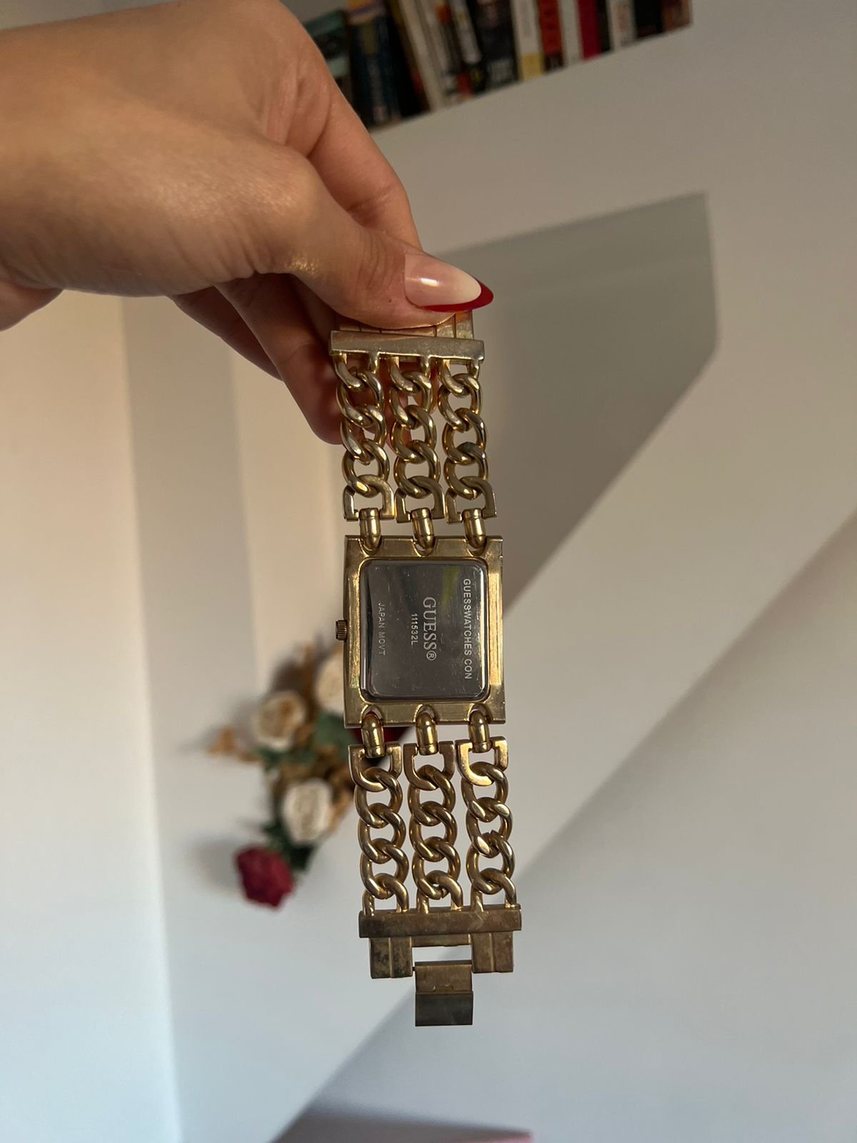 Guess chain chunky watch