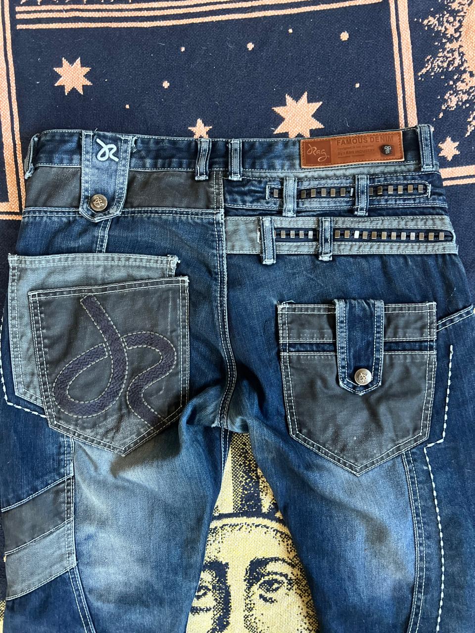 Y2k multipocket jeans