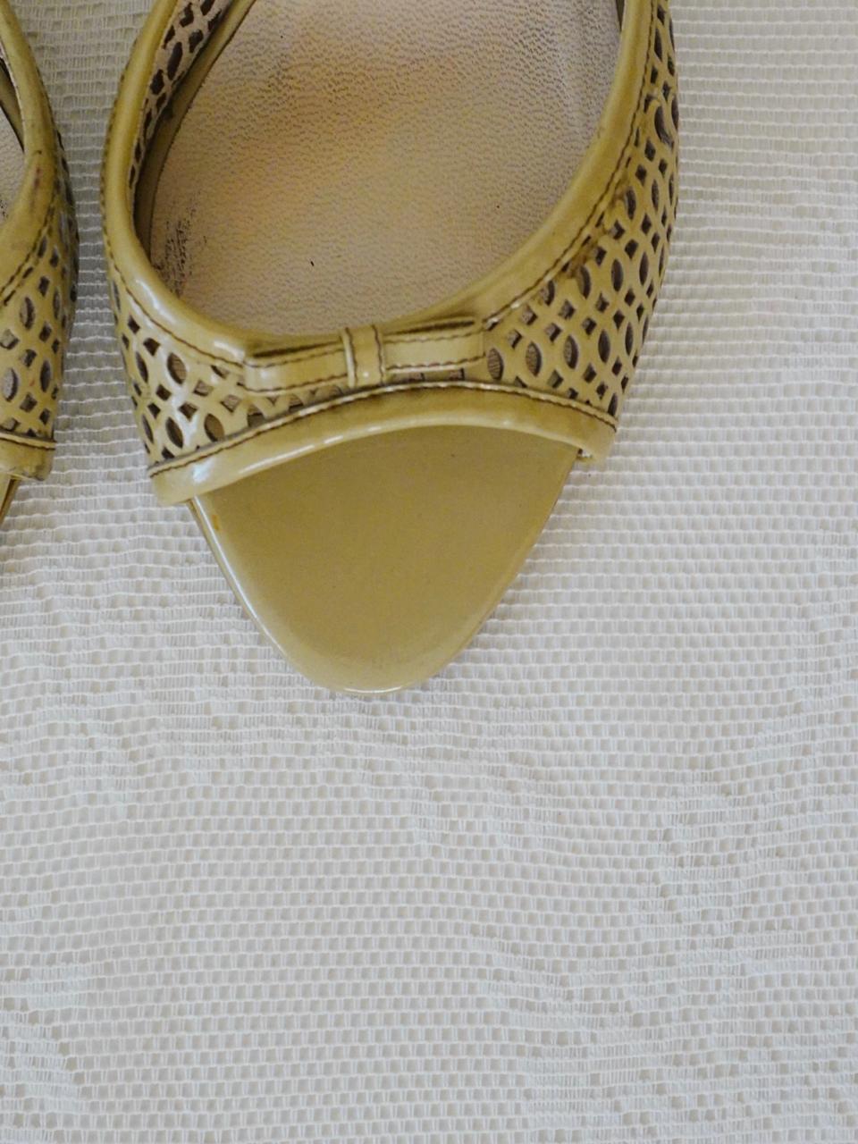 Prada bow kitten heel
