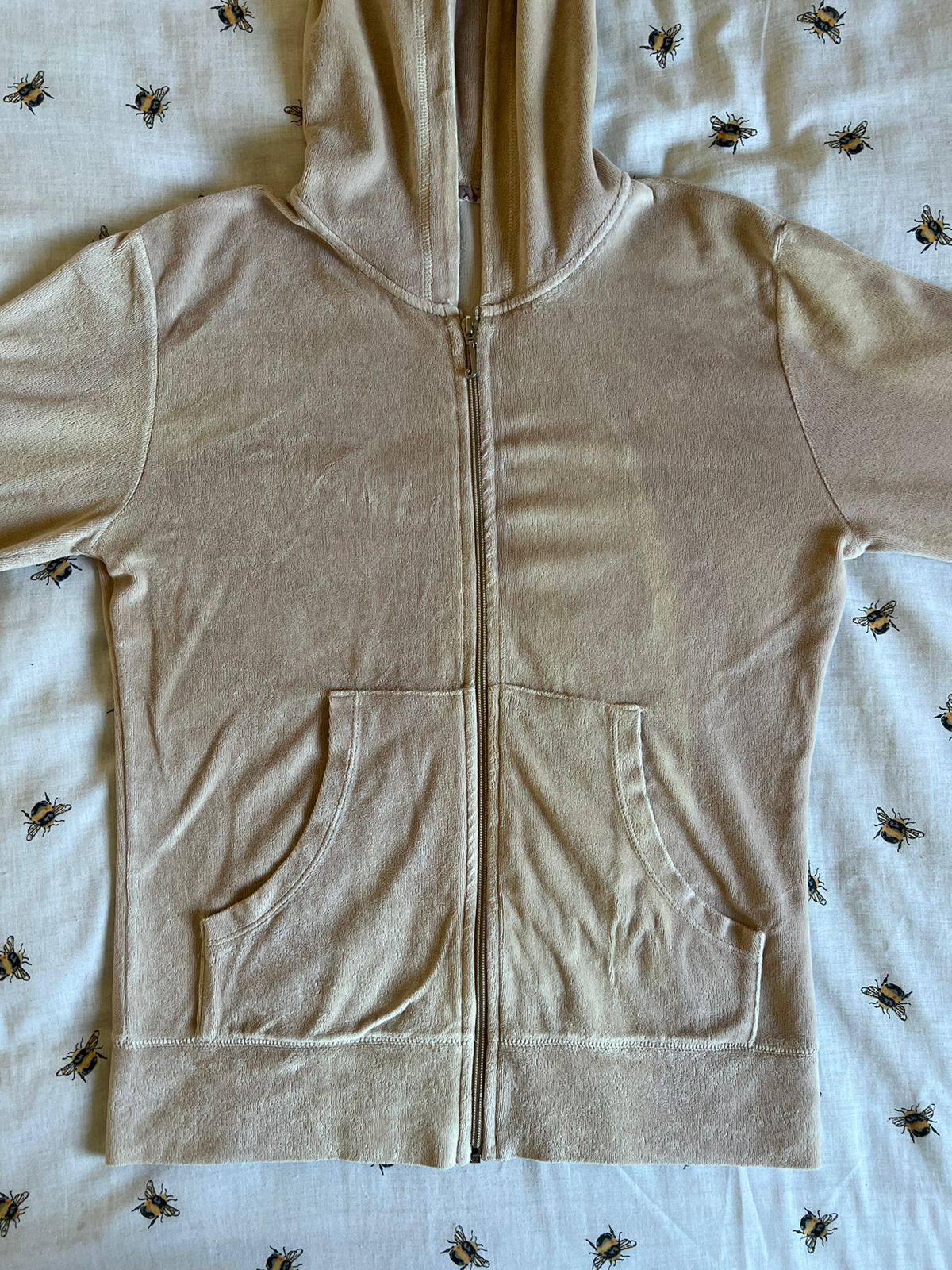 juicy Couture velvet beige tracksuit jacket