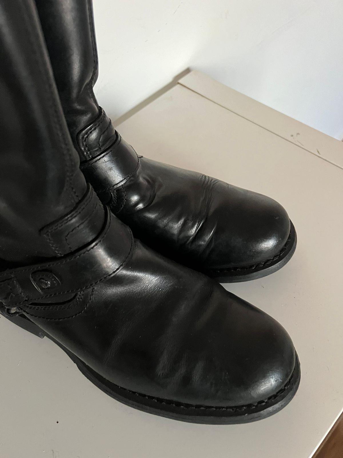 Harley Davidson black boots