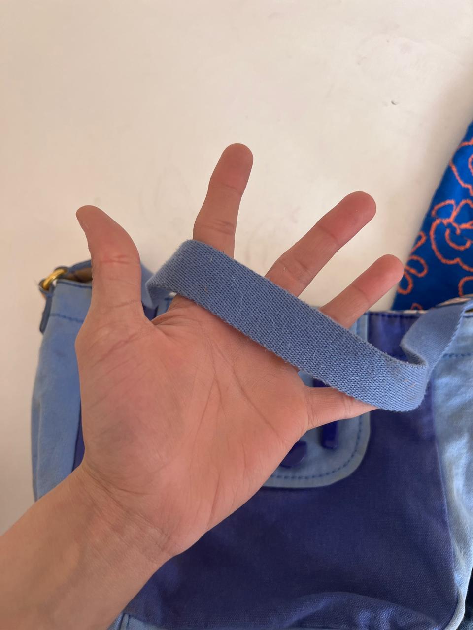 Juicy Couture blue shoulder bag