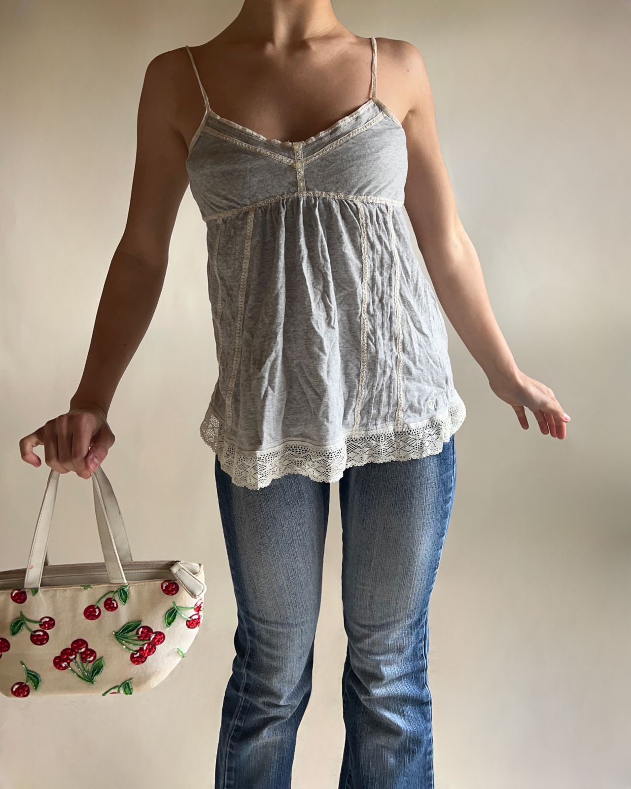 A&f fairy lace top