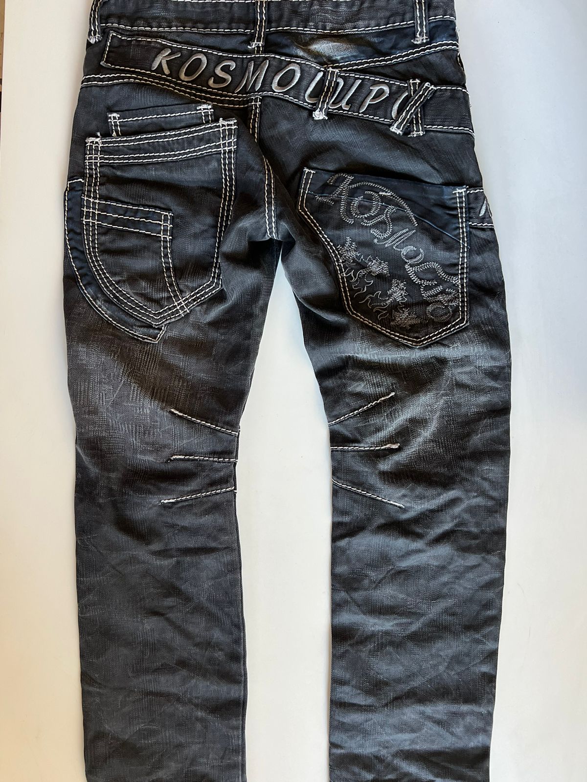 Y2k Kosmo embroidered  jeans