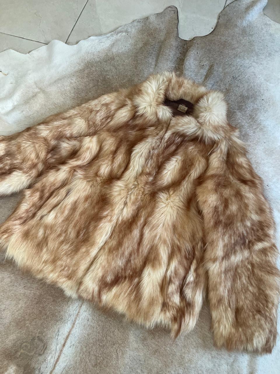 Real mini fur coat