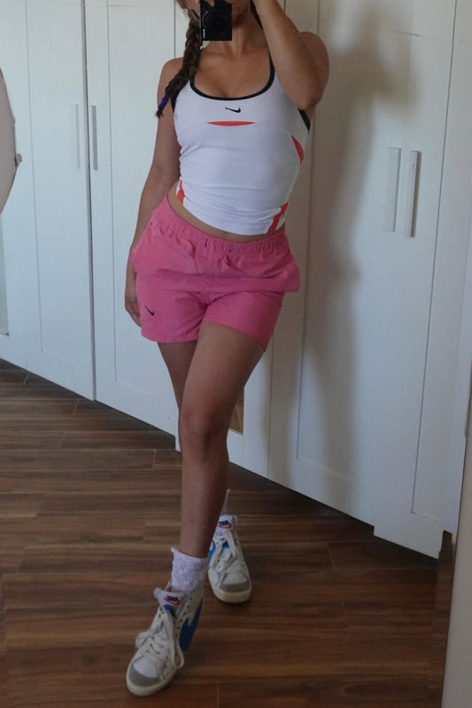 Nike pink shorts