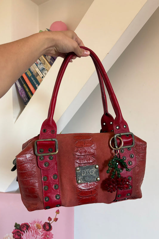 Dolce & gabbana red bag