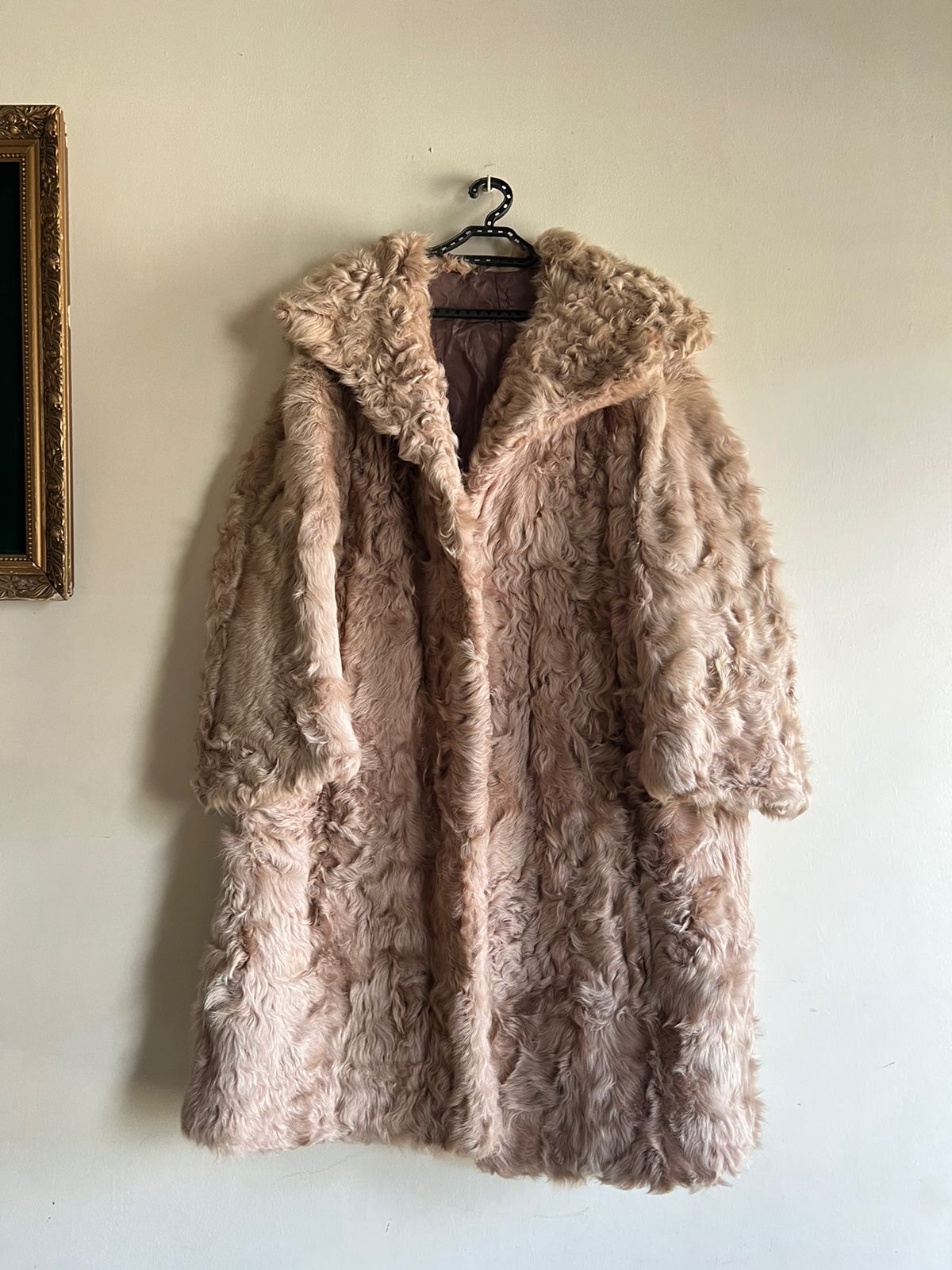 Karakul fur coat