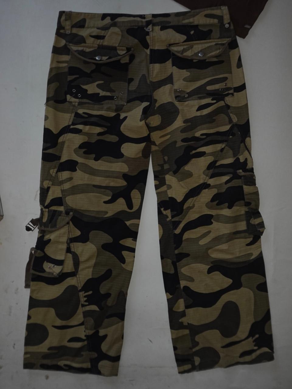 Camo cargo pants