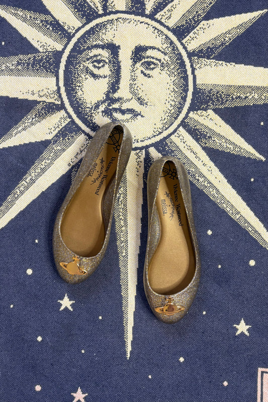 Vivienne Westwood Melissa Space love ballerinas