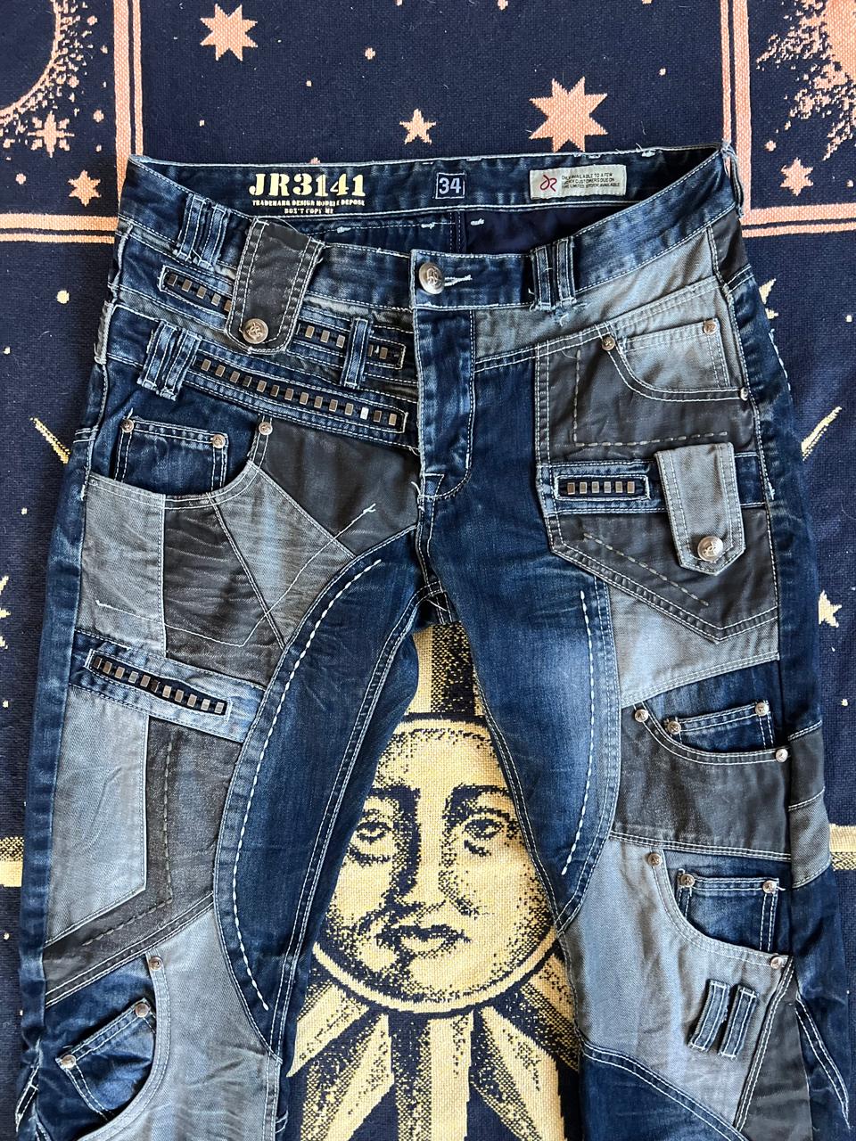 Y2k multipocket jeans