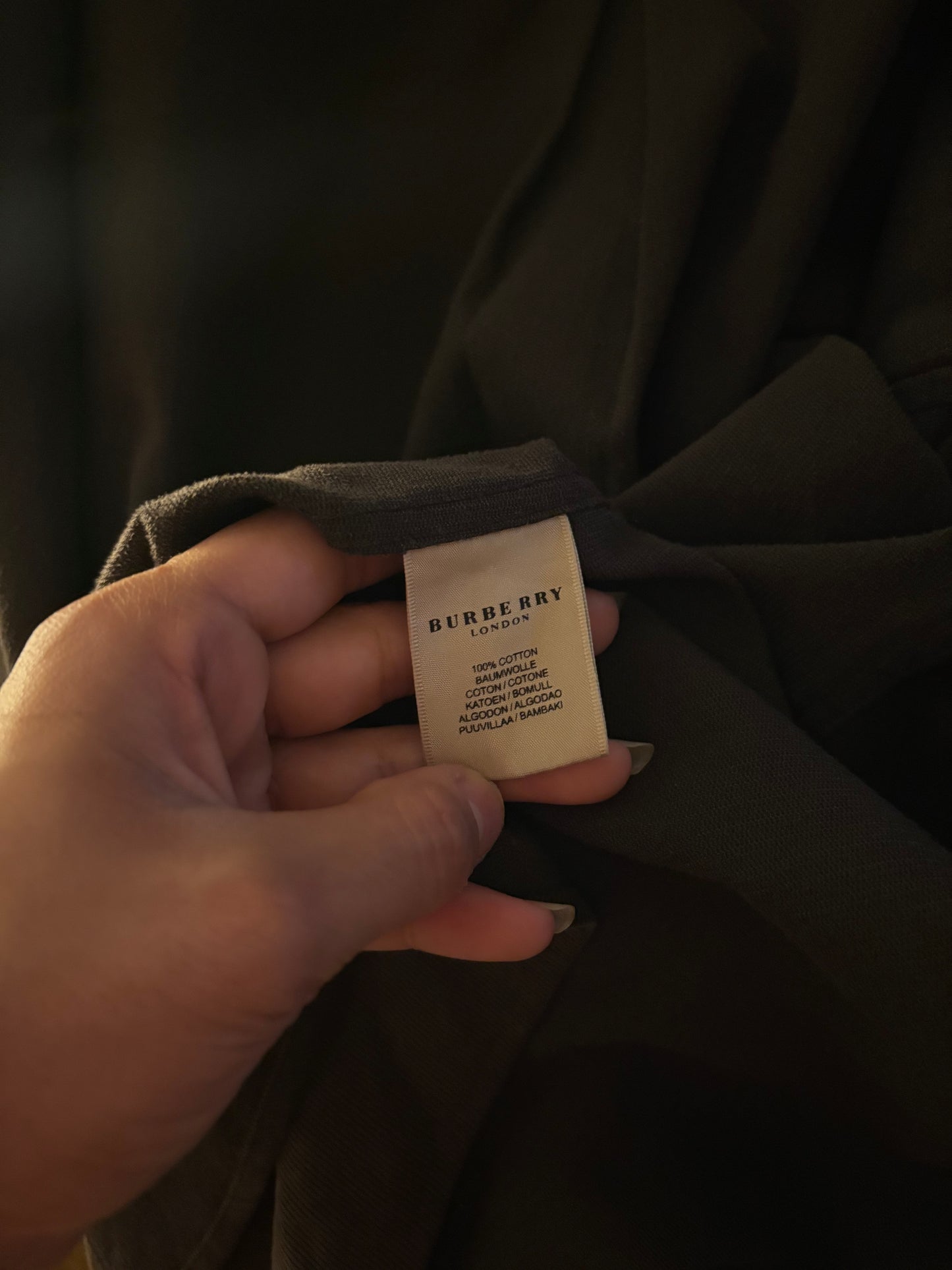 Burberry button up